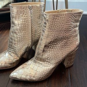Gold Sam Edelman Boots
